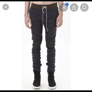 FEAR OF GOD DRAWSTRING ZIPPER TROUSERS